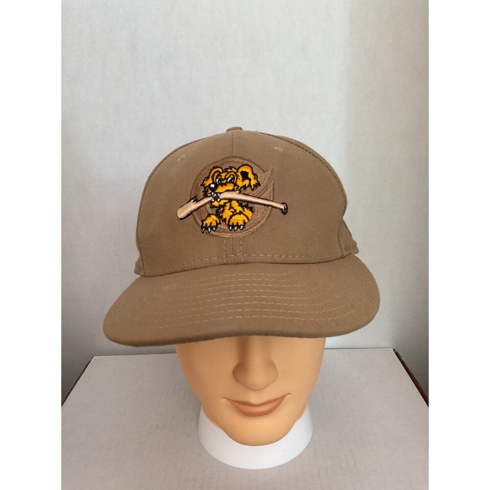 New Era -Official Minor League Baseball Cap- Charleston River Dogs - 7 3/4 Tan